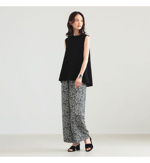 Demi-Luxe BEAMS 「ラッセルメッシュ ノースリーブ プルオーバー」|Tシャツ・カットソー|