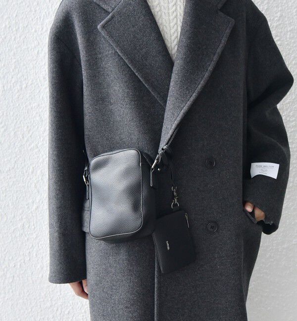 SHIPS any「SHIPS any: スプリット レザー ミニ ショルダーバッグ (カードケース付き)◇」|ショルダー・メッセンジャー|