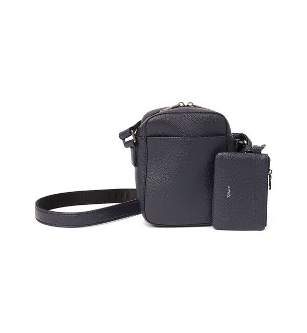 SHIPS any「SHIPS any: スプリット レザー ミニ ショルダーバッグ (カードケース付き)◇」|ショルダー・メッセンジャー|