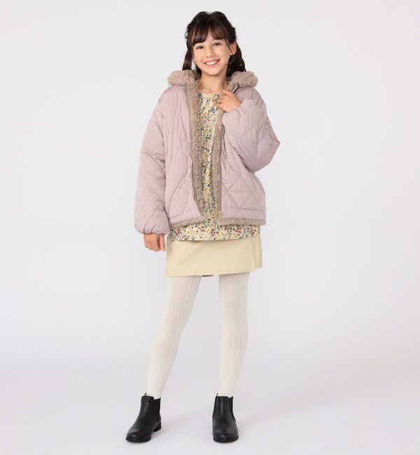 SHIPS KIDS「SHIPS KIDS:140～150cm / コーデュロイ リブ レイヤード トップス」|その他|