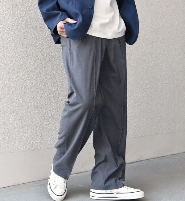 SHIPS any「SHIPS any:〈吸水速乾〉Rapidry クリース イージー パンツ(セットアップ対応)◇」|チノ|