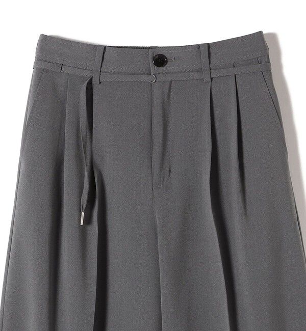 SHIPS for women「〈手洗い可能〉セミ ワイド イージー スラックス」|スラックス|