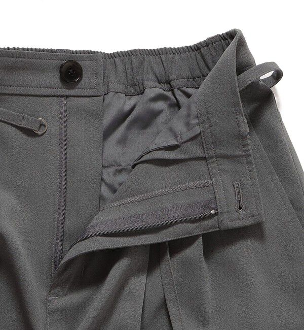 SHIPS for women「〈手洗い可能〉セミ ワイド イージー スラックス」|スラックス|