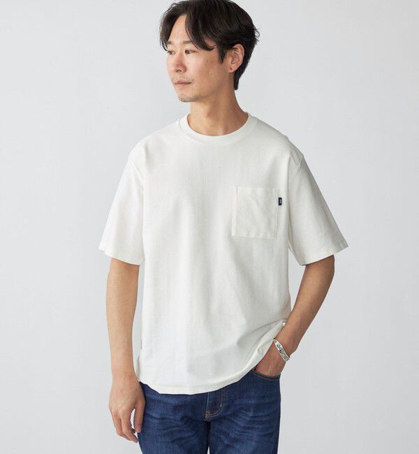 SHIPS「SHIPS:〈接触冷感/遮熱/吸水拡散/UVカット〉COVEROSS(R) フリーザー Tシャツ」|Tシャツ・カットソー|オフホワイト