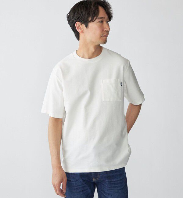 SHIPS「SHIPS:〈接触冷感/遮熱/吸水拡散/UVカット〉COVEROSS(R) フリーザー Tシャツ」|Tシャツ・カットソー|