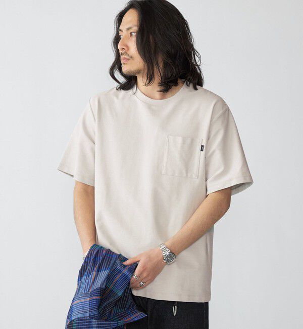 SHIPS「SHIPS:〈接触冷感/遮熱/吸水拡散/UVカット〉COVEROSS(R) フリーザー Tシャツ」|Tシャツ・カットソー|