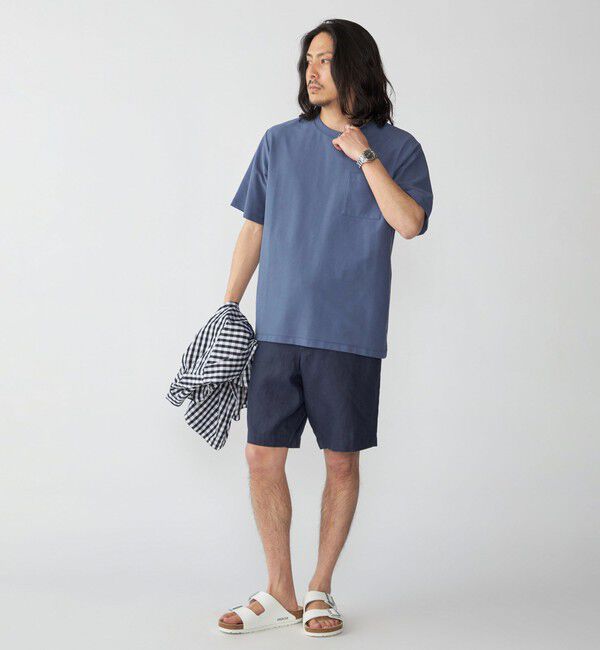 SHIPS「SHIPS:〈接触冷感/遮熱/吸水拡散/UVカット〉COVEROSS(R) フリーザー Tシャツ」|Tシャツ・カットソー|