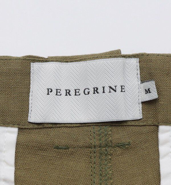 SHIPS「PEREGRINE: リネン ショートパンツ」|チノ|