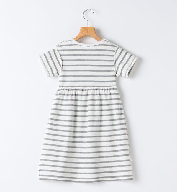 SHIPS KIDS「SHIPS KIDS:100～130cm / ボーダー フリル ワンピース」|ワンピース|