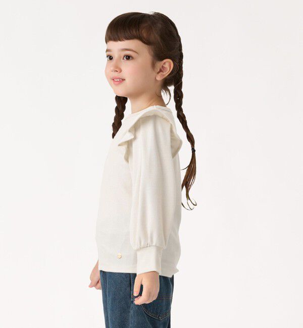 SHIPS Colors 「SHIPS Colors:90～140cm / パフショルダー ロングスリーブ トップス◇」|Tシャツ・カットソー|