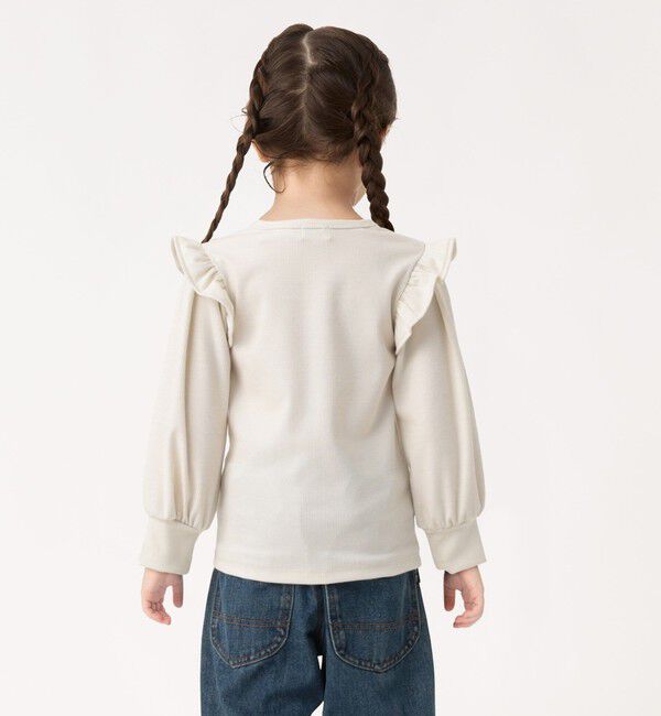 SHIPS Colors 「SHIPS Colors:90～140cm / パフショルダー ロングスリーブ トップス◇」|Tシャツ・カットソー|