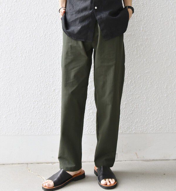 SHIPS any「【WEB限定】SHIPS any:〈ストレッチ〉ドライタッチ サッカー リラックス イージーパンツ◇」|その他|