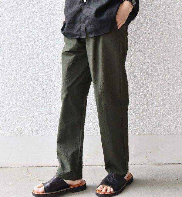 SHIPS any「【WEB限定】SHIPS any:〈ストレッチ〉ドライタッチ サッカー リラックス イージーパンツ◇」|その他|