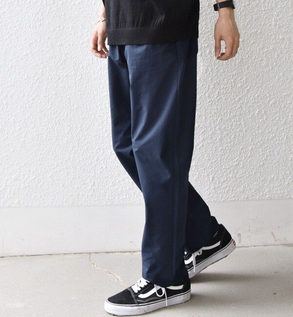 SHIPS any「【WEB限定】SHIPS any:〈ストレッチ〉ドライタッチ サッカー リラックス イージーパンツ◇」|その他|