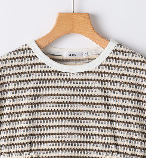 SHIPS KIDS「SHIPS KIDS:80cm～90cm / ジャカード ワンピース」|ワンピース|