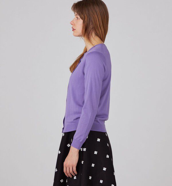 Ballsey「スーパーエクストラファインウール クルーネックカーディガン」|カーディガン|