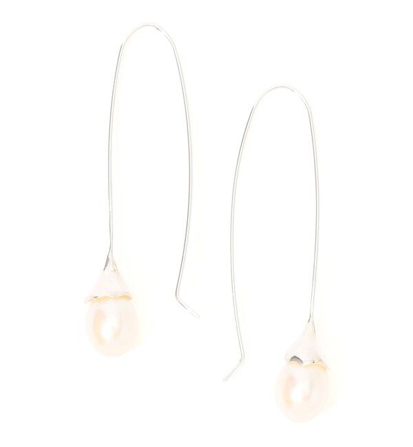 TOMORROWLAND GOODS「MOUNIR pearl ピアス」|ピアス|81 シルバー
