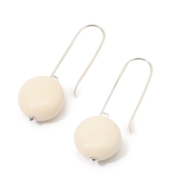 TOMORROWLAND GOODS「helena rohner セラミックストーンピアス」|ピアス|11 ホワイト