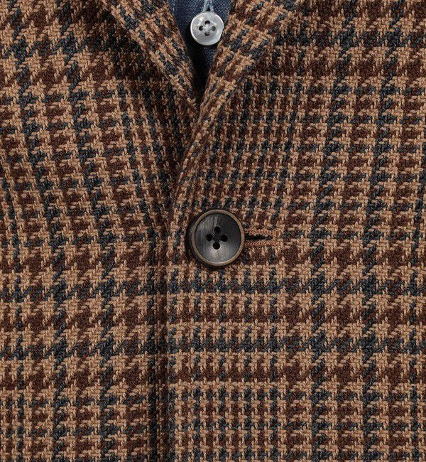 TOMORROWLAND MENS「ウールコットン シングルブレステッド3Bジャケット SONDRIO」|テーラードジャケット|