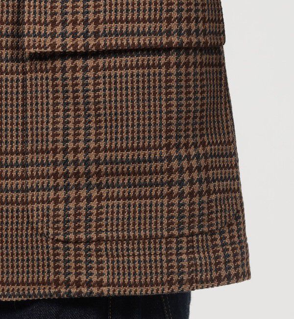 TOMORROWLAND MENS「ウールコットン シングルブレステッド3Bジャケット SONDRIO」|テーラードジャケット|