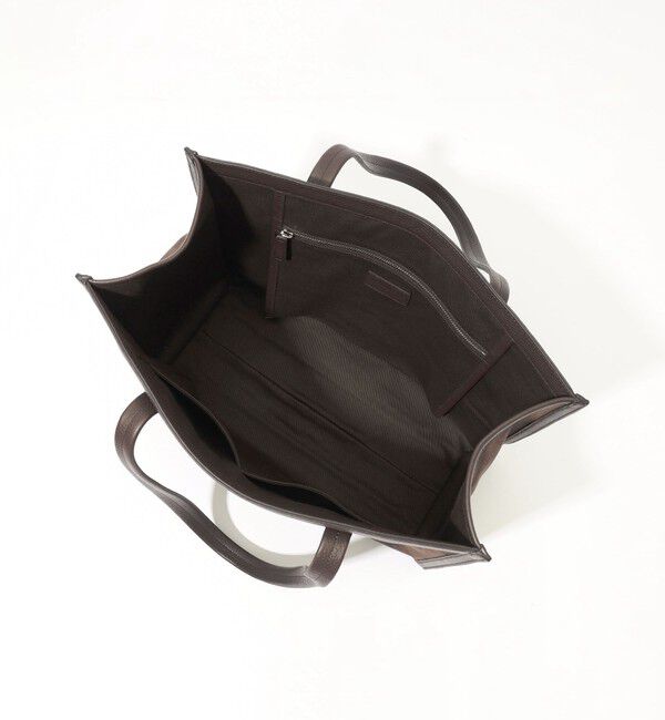 TOMORROWLAND GOODS「TOMORROWLAND シュリンクレザー&times;スウェードコンビ トートバッグ」|トートバッグ|