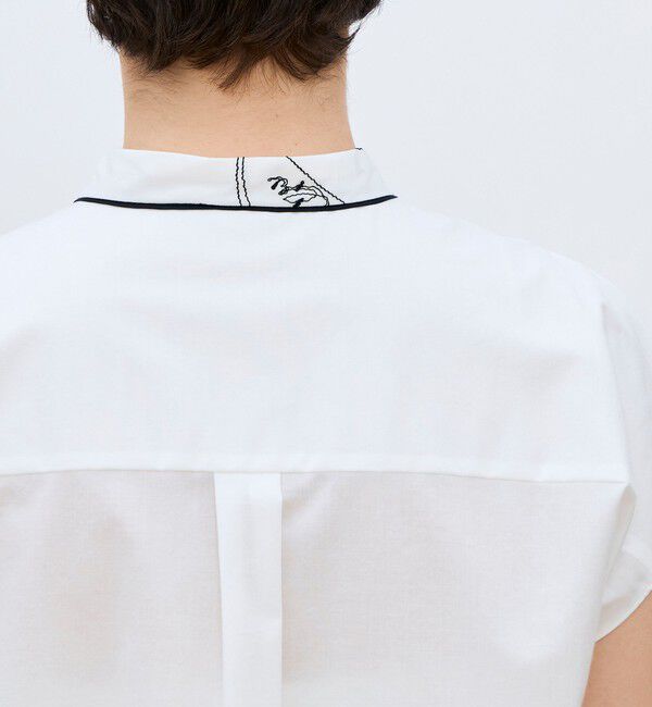 TOMORROWLAND collection「【WEB先行予約】フルッタエンブロイダリー フレンチブザムブラウス」|シャツ・ブラウス|