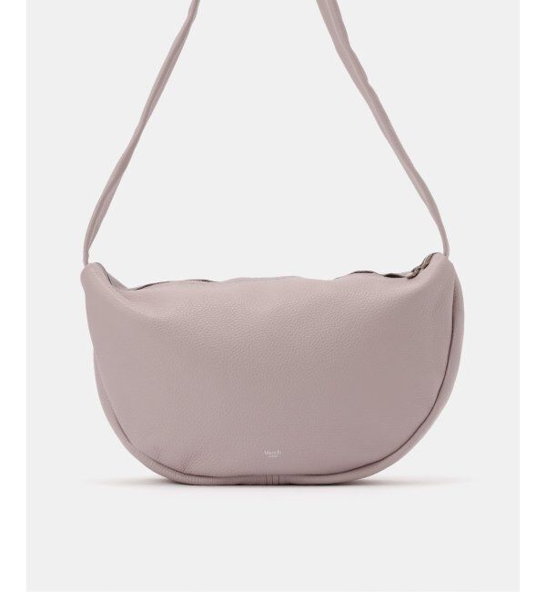  「【blancle/ ブランクレ】別注 S.LETHER Semi circle half shoulder」|ショルダー・メッセンジャー|