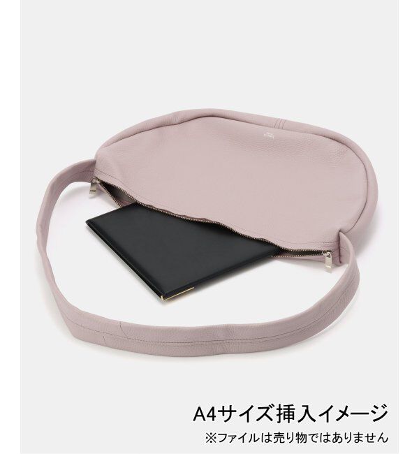  「【blancle/ ブランクレ】別注 S.LETHER Semi circle half shoulder」|ショルダー・メッセンジャー|