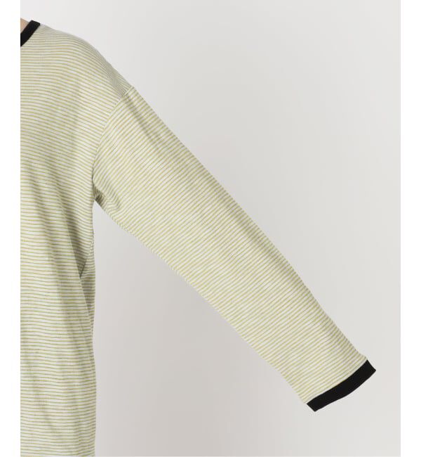  「《追加》[THE MOOD]スラブボーダーロングTシャツ」|Tシャツ・カットソー|