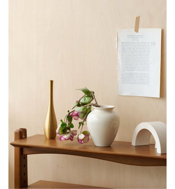 journal standard Furniture「【NR CERAMICS/エヌアールセラミック】JAR VASE S　フラワーベース」|その他|ベージュ