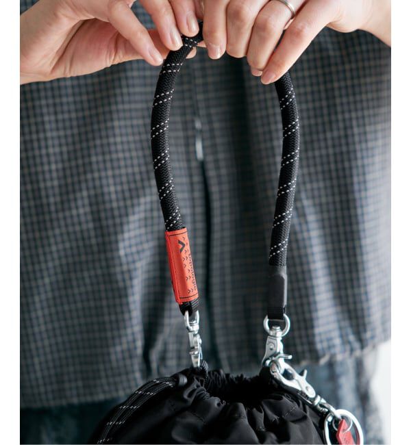 IENA「TOPOLOGIE 10mm Wrist Strap ストラップ TP-WST-W10=ECL-00-BO」|その他|ブラック