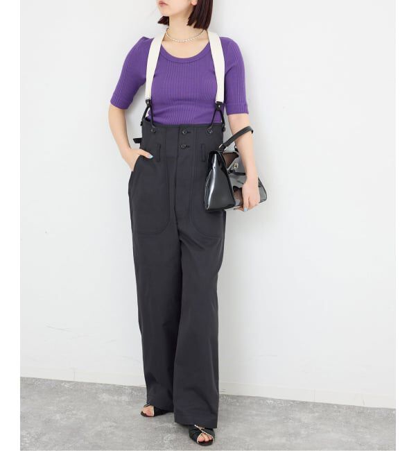 IENA「PEACEFUL DAYS/ピースフルデイズ サスペンダーPT パンツ」|その他|