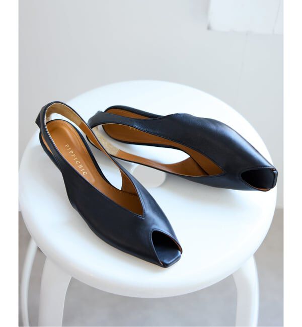 IENA「PIPPICHIC/ピッピシック Natalie パンプス PP26S NATALIE 17」|パンプス|ブラック