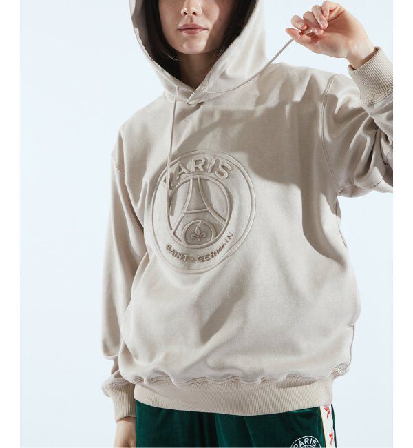 Paris Saint-Germain「PSG JP FS HOODIE スウェットパーカー」|パーカー|グレーB