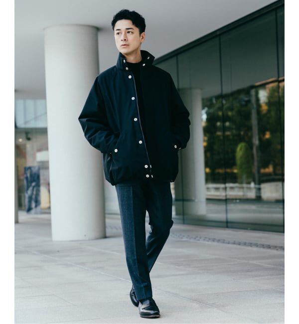 EDIFICE「MACKINTOSH(マッキントッシュ) 別注 スカイスタンドカラーダウン ジャケット」|ダウン|