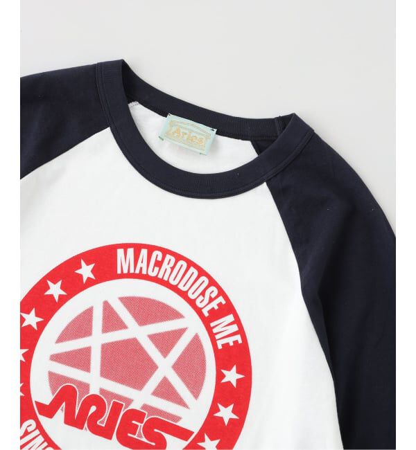 PULP「ARIES / アリーズ TRACKER RAGLAN BASEBALL LS TEE」|Tシャツ・カットソー|