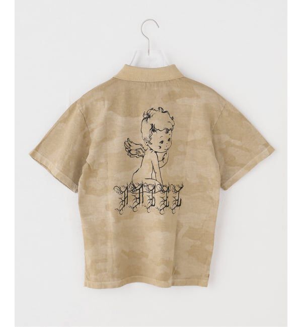 PULP「ARIES / アリーズ AGED ANGEL CAMO SS ポロシャツ」|ポロシャツ|