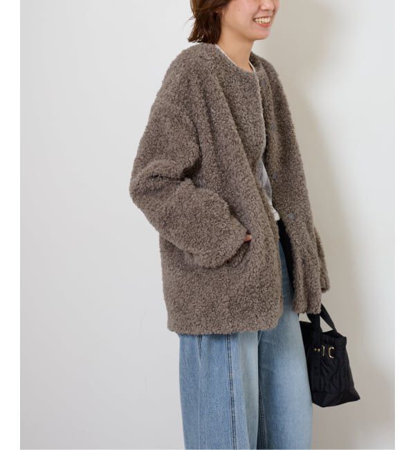 JOURNAL STANDARD relume「ボアカラーレスジャケット」|その他|