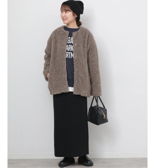 JOURNAL STANDARD relume「ボアカラーレスジャケット」|その他|