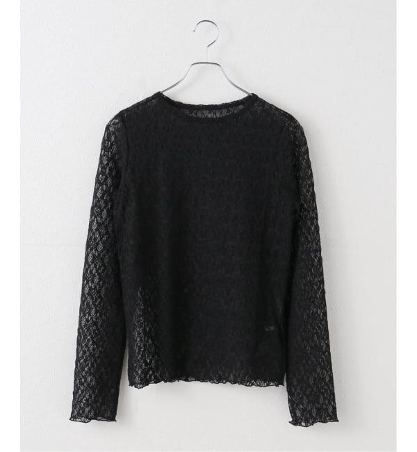 JOURNAL STANDARD relume「《追加2》フラワーシアーレースロングスリーブ」|Tシャツ・カットソー|