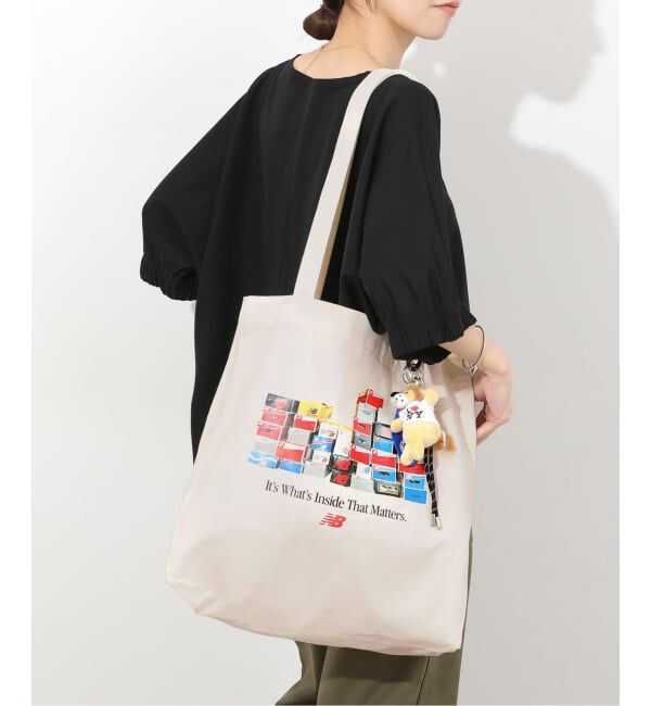 JOURNAL STANDARD relume「《WEB限定》【NEW BALANCE/ニューバランス】グラフィックトート」|トートバッグ|ナチュラル
