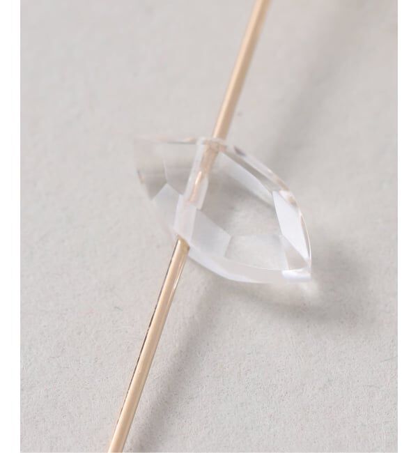 Lilas by Spick&Span「スラストクォーツピアス K10（片耳）」|ピアス|