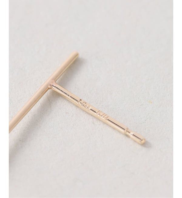 Lilas by Spick&Span「スラストクォーツピアス K10（片耳）」|ピアス|