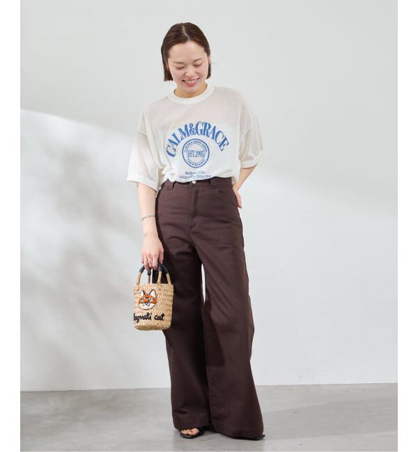 U by SPICK&SPAN「《新色 / 追加》ヴィンテージライクチノパンツ」|チノ|