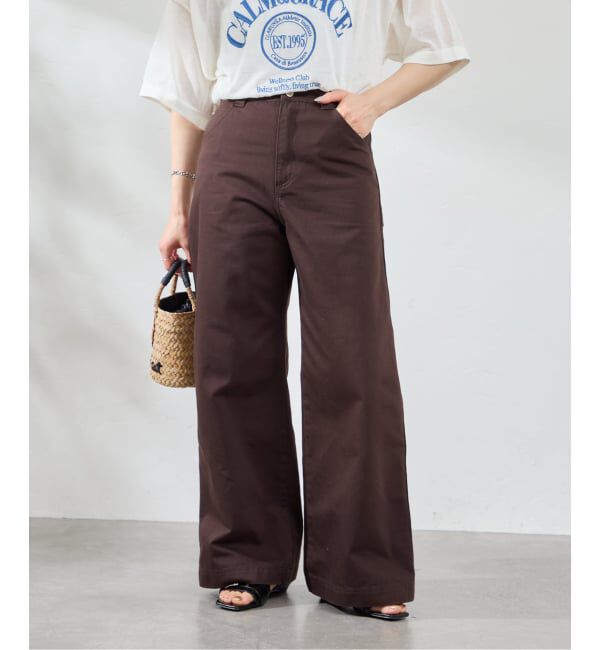 U by SPICK&SPAN「《新色 / 追加》ヴィンテージライクチノパンツ」|チノ|