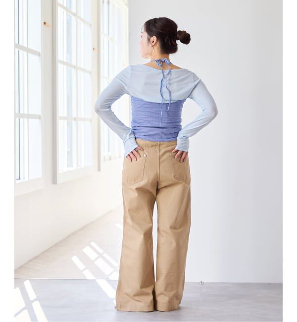 U by SPICK&SPAN「《新色 / 追加》ヴィンテージライクチノパンツ」|チノ|