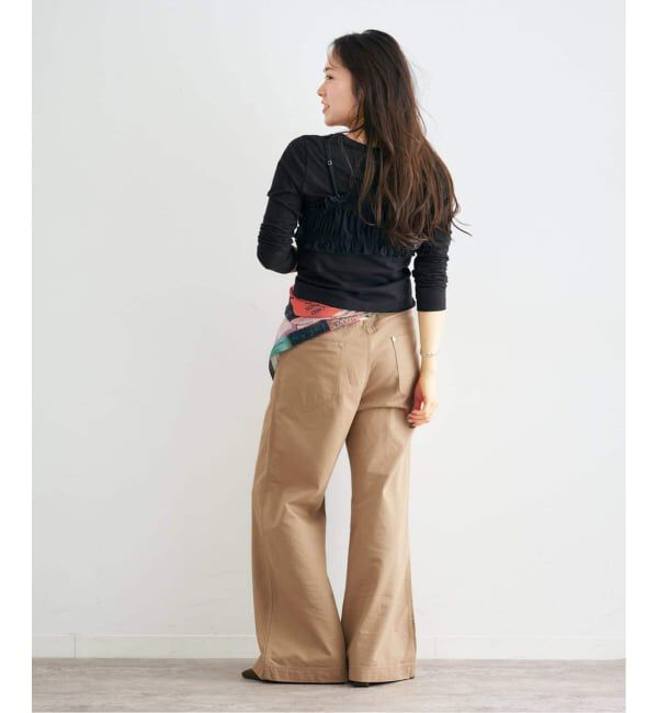 U by SPICK&SPAN「《新色 / 追加》ヴィンテージライクチノパンツ」|チノ|