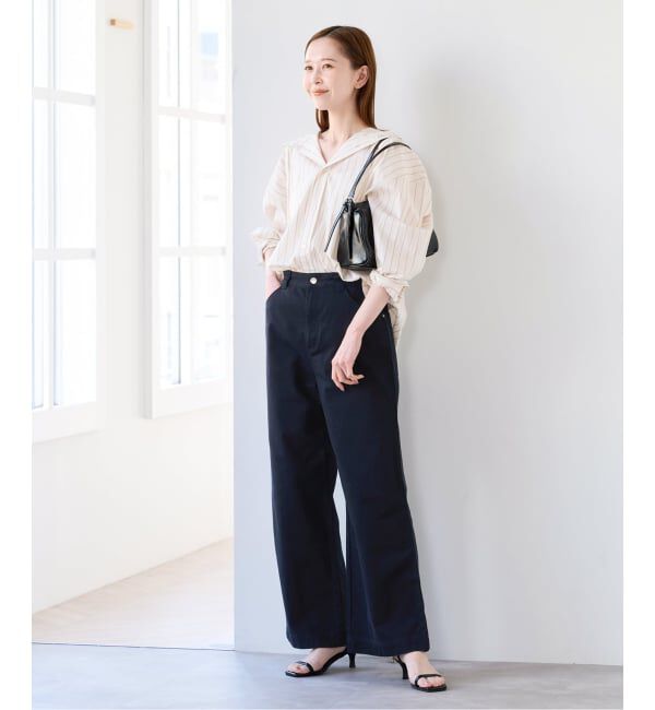 U by SPICK&SPAN「《新色 / 追加》ヴィンテージライクチノパンツ」|チノ|