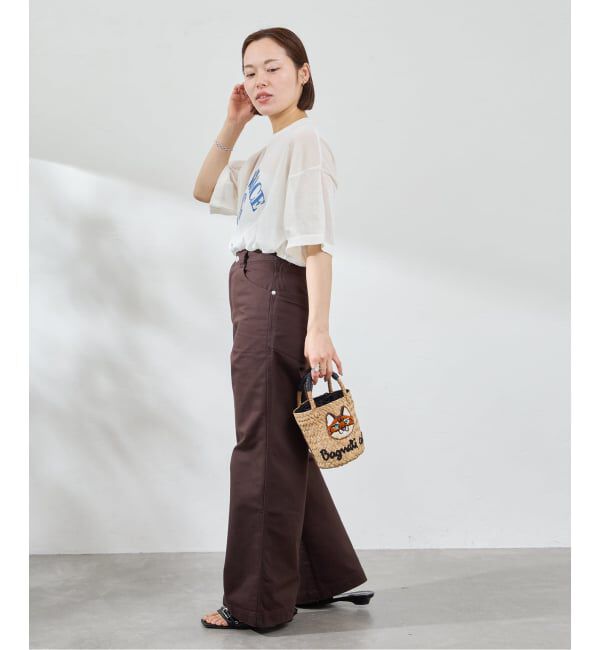 U by SPICK&SPAN「《新色 / 追加》ヴィンテージライクチノパンツ」|チノ|