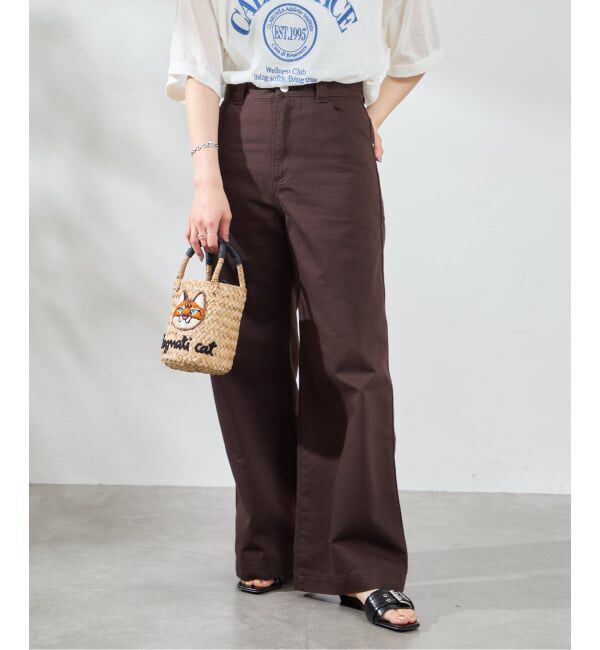 U by SPICK&SPAN「《新色 / 追加》ヴィンテージライクチノパンツ」|チノ|